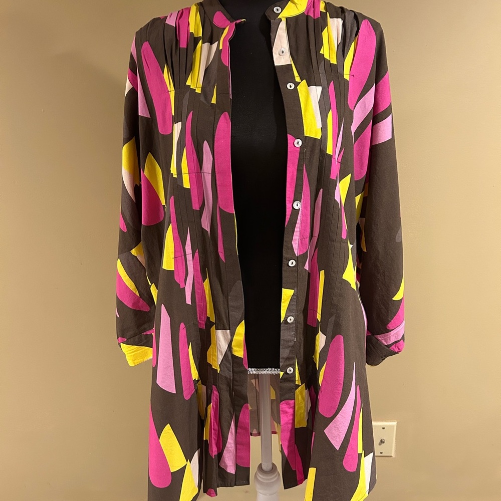 Truth Be Bold multi color 100% cotton Dress